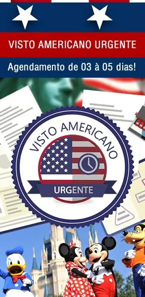 Banner Visto Americano Urgente