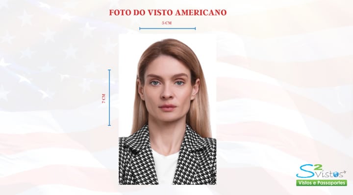 foto do visto americano