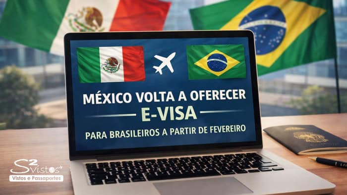 visto eletrônico mexicano para brasileiros