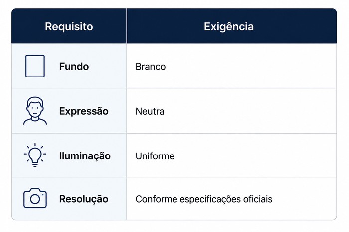 regras foto visto americano