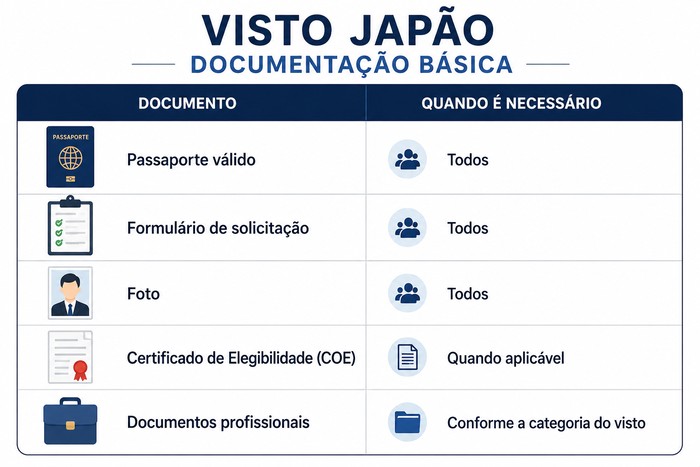 Visto de Trabalho Japão
